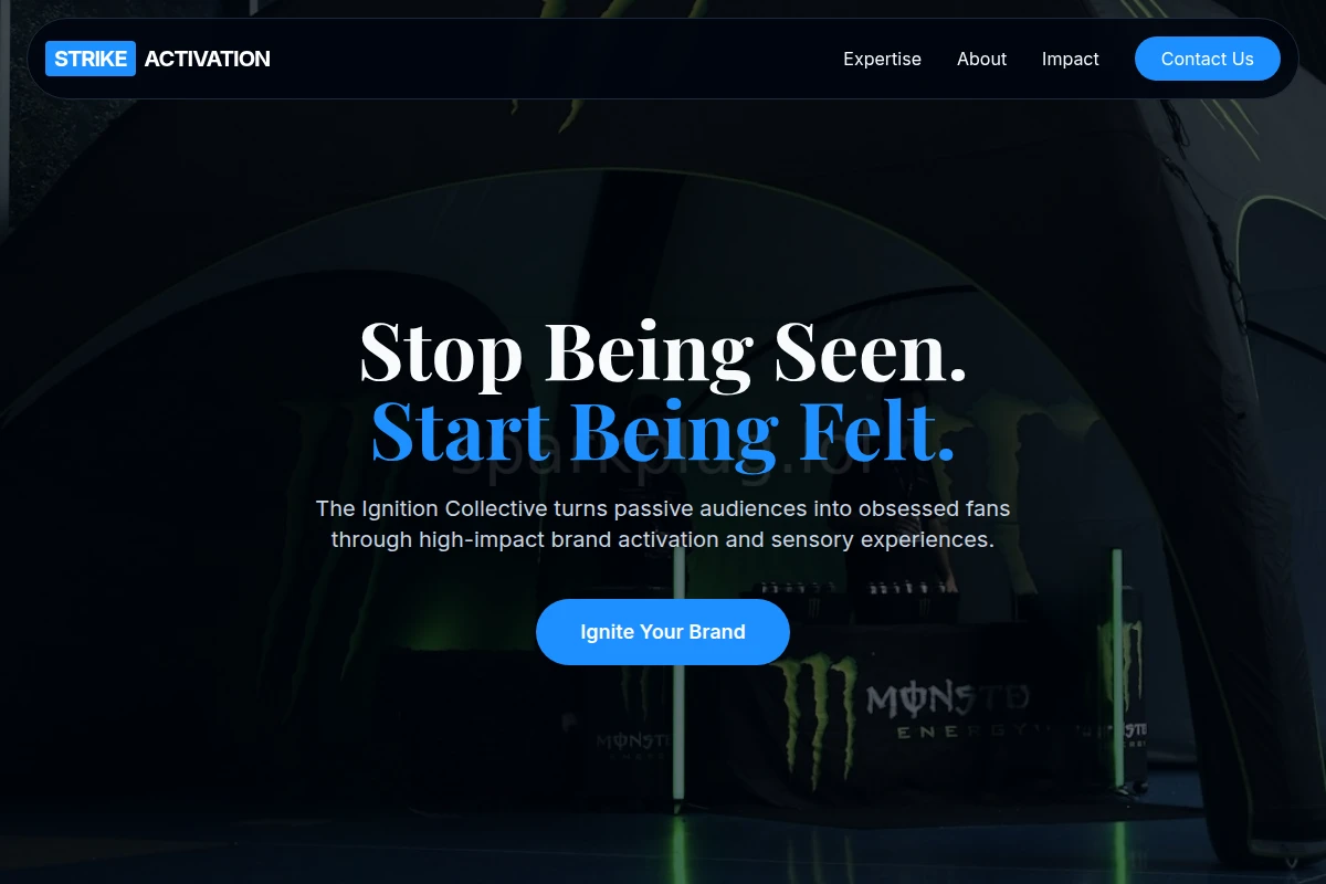Strike Brand Activation