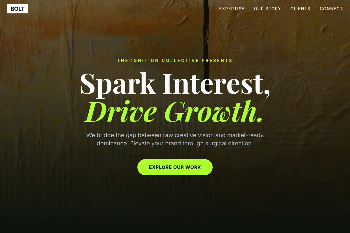 Bolt Creative Direction