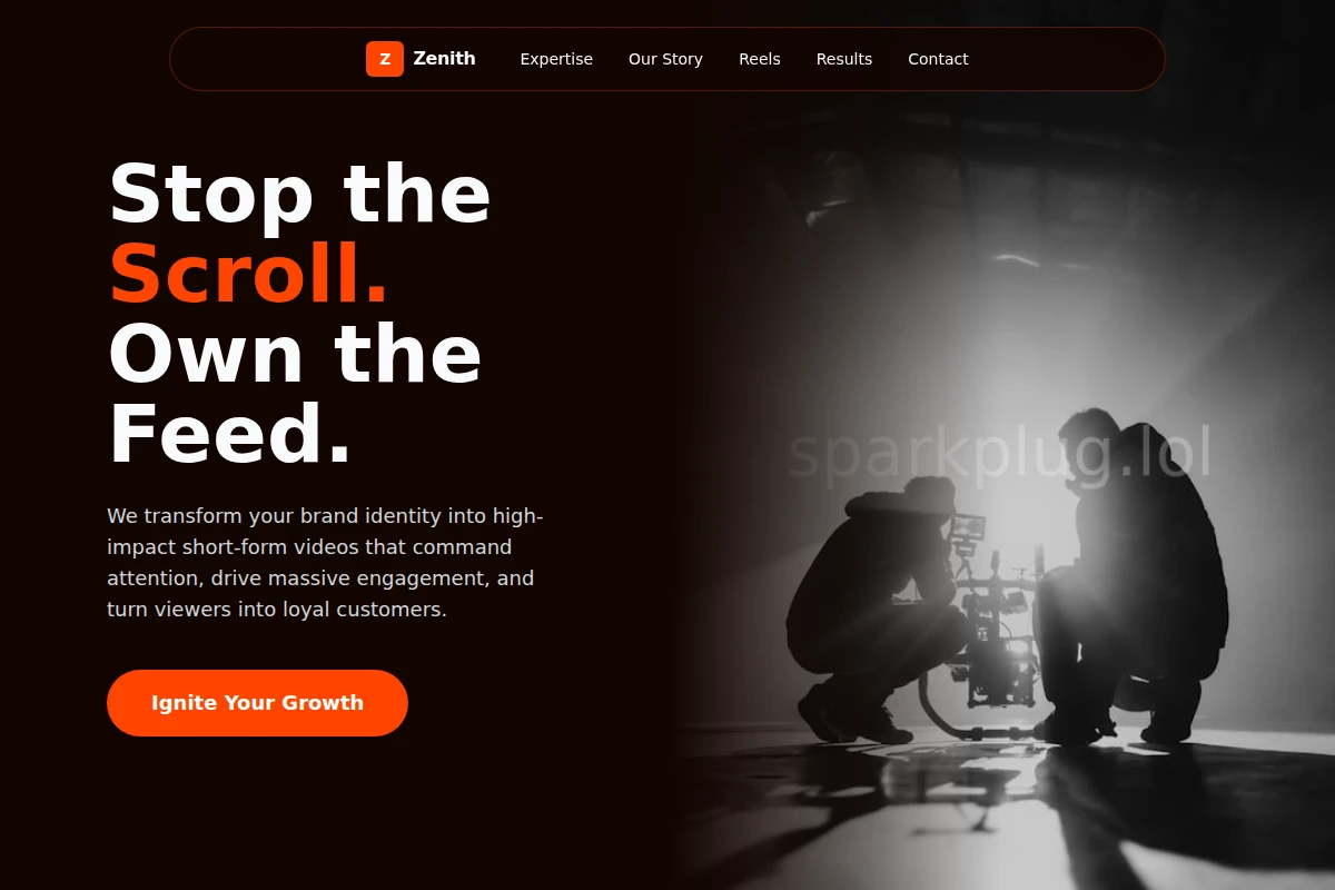 Zenith Short Form Video Agency