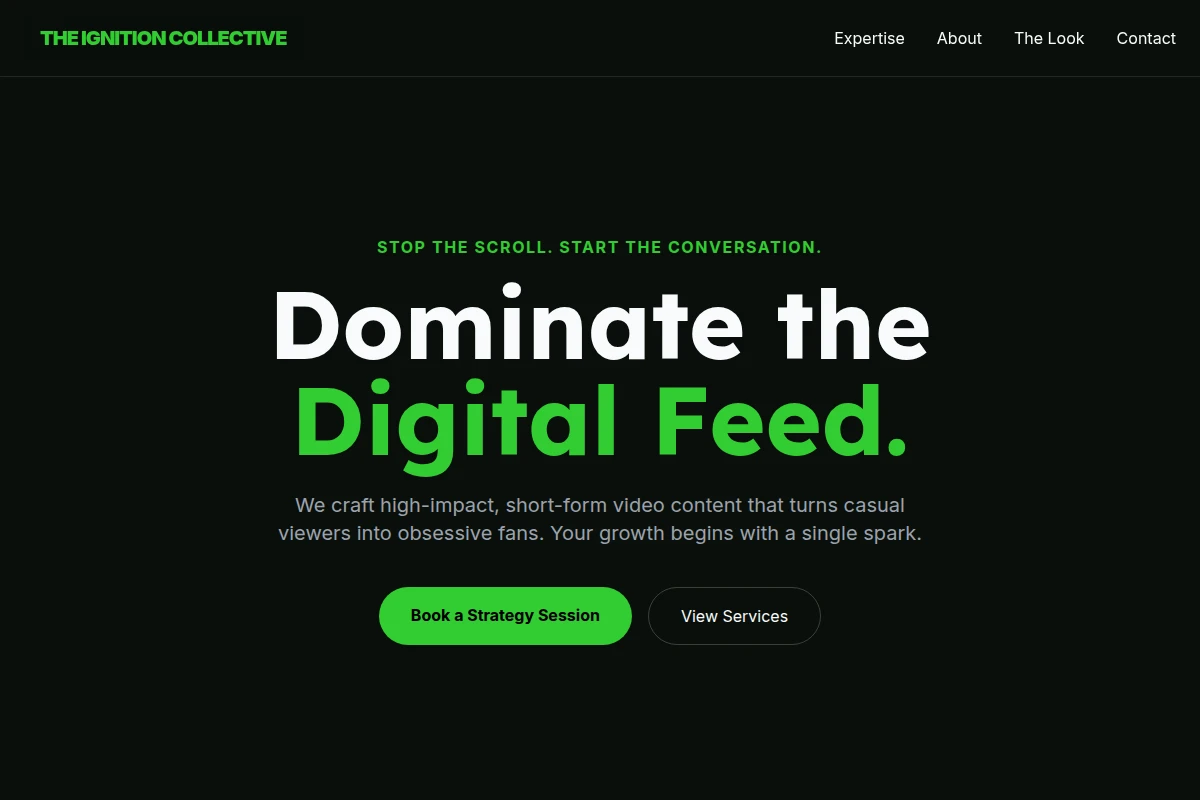 Charge Short Form Video Agency
