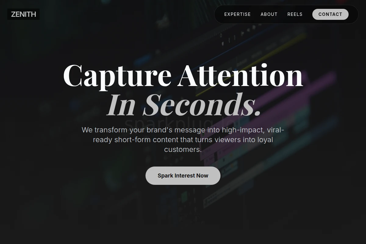 Zenith Short Form Video Agency