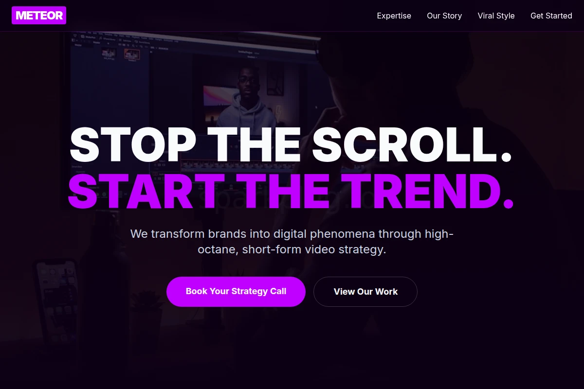 Meteor Short Form Video Agency