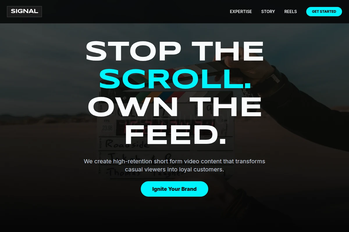 Signal Short Form Video Agency